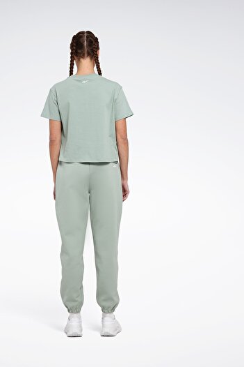 Reebok KIKIS TEE Πράσινο γυναικείο κοντομάνικο μπλουζάκι