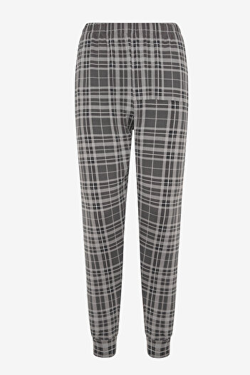 Penti Checker Çok Renkli Jogger Pantolon Pijama Altı