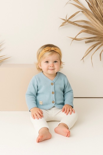 rg kidsstore Unisex Baby Cardigan - Button Detailed