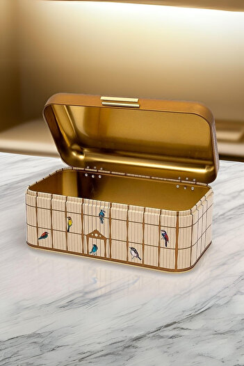 EVLE Metal Bread Basket, Bread Box - Metal Bread Bowl, Bird Cage Er061-t7