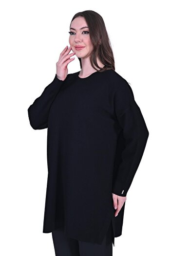 Invee Petibor Knitwear Tunic Black