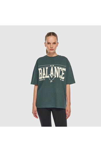 New Balance Αθλητικά ρούχα Unisex UNT3401 Σκούρο Πράσινο