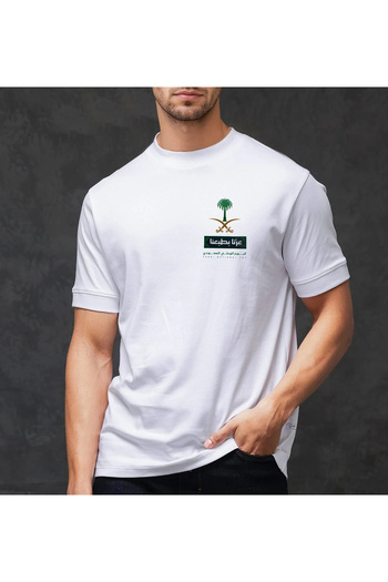 Generic ١٢ قطعة من ملصقات شعار اليوم الوطني السعودي الجديد للقميص أو الهاتف أو الكمبيوتر المحمول أو أي سطح