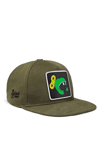 BlackBörk Hip Hop Kids Alien Logo Khaki Children's Hat