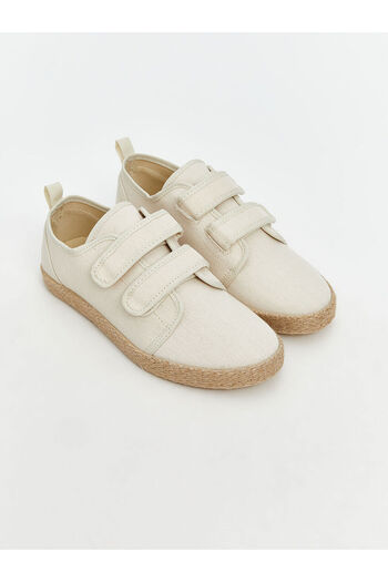 LC Waikiki Beige Velcro Boys' Classic Shoes