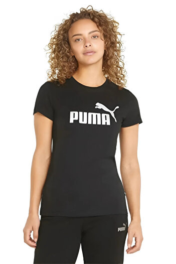 Puma Essentials+ Women's Black Women's Sports T-Shirt 84830351