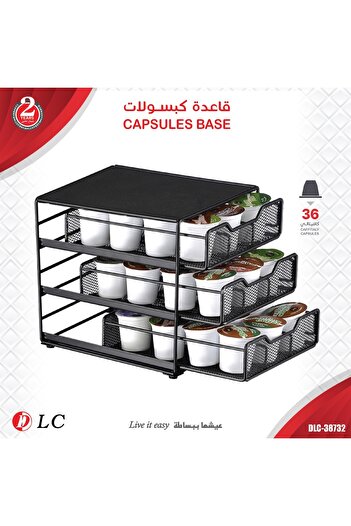DLC Metal coffee capsule holder