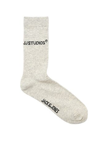 Jack & Jones Erkek Siyah Jacsoho Tennis Socks 3 Pack Noos Çorap 12280165-Black