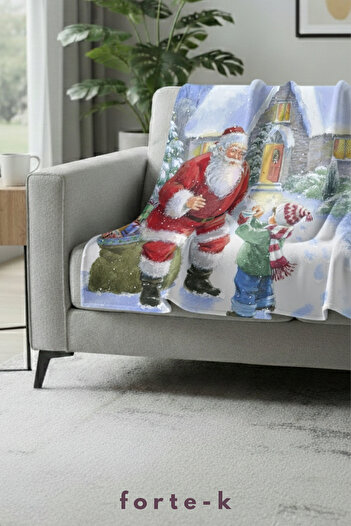 Fortek Home Digital Printed Fleece Blanket - Tv Blanket - Fleece Blanket