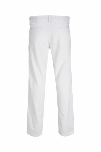 Jack & Jones Men's White Jpstkane Hybrid Bondi Jogger Sn Pants 12274977-White