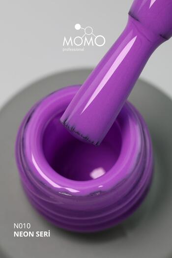 MOMO professional Kalıcı Oje N010, Neon Mor, 4 ml, TPO- FREE