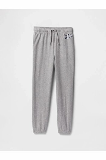 GAP Erkek Çocuk Gri V-frch Ft Bas Heritage Logo Jog Eşofman Altı 743964003-Gri