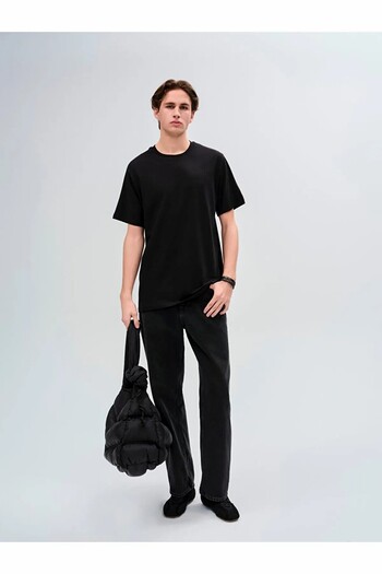 Ltb Regular Short Sleeve Black T-Shirt