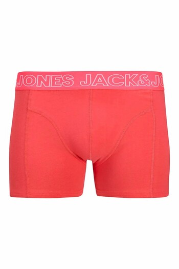 Jack & Jones Ανδρικά κίτρινα σλιπ Jaccapri Skull Trunks 3 Pack Boxer 12277768-Safetyyel