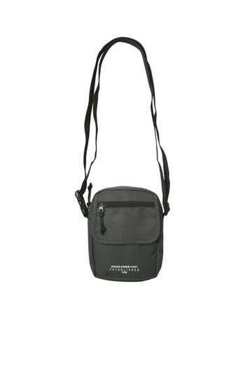 Jack & Jones Men's Gray Jactristan Sling Bag Styd Aw24 Bag 12278091-Irongate