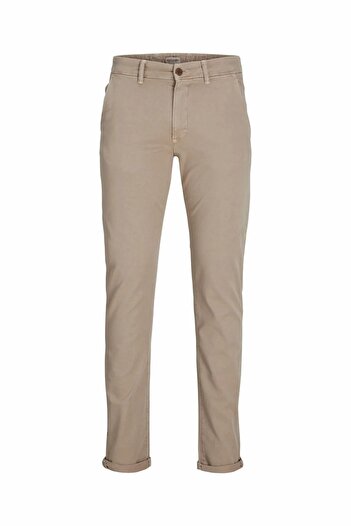 Jack & Jones Ανδρικό παντελόνι Jpstmarco Jjsouth Chino σε μπεζ χρώμα 12253015-Crockery