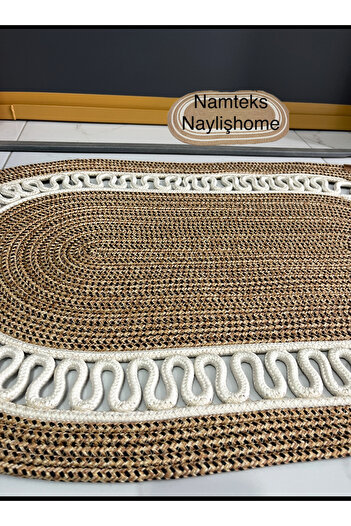 Namteks Jute Gift Mat - Doorway Mat, Kilim Mat