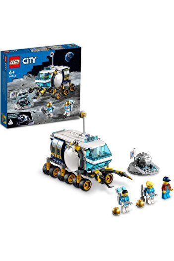 LEGO ® City Lunar Vehicle 60348 - Space Toy Construction Set for Children Age 6 and Above (275 Pieces)