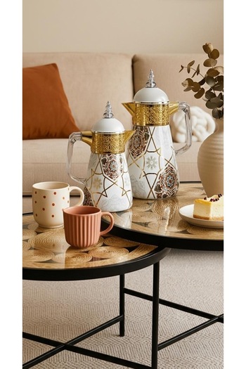 Generic Decorative coffee/tea thermos (thermos flask).