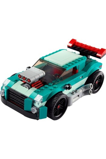 LEGO ® Creator 3 in 1 Street Racer 31127 - Construction Set for Ages 7 and Up (258 Pieces)