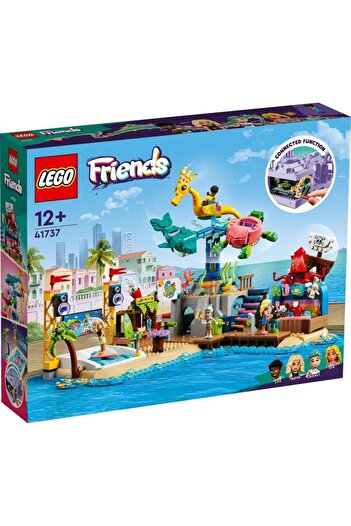 LEGO Friends 41737 مشروع إنشاء فني للشاطئ والمتنزه - للأعمار من 12 عامًا فما فوق (1348 قطعة)