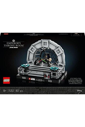 LEGO star Wars ™ Emperor's Throne Room ™ Diorama - 75352 Model Building set for Adults (807 Pieces)