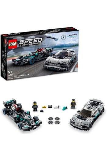 LEGO Speed Champions Mercedes-AMG F1 W12 E Performance and Mercedes-AMG Project One 76909 (564 Pieces)