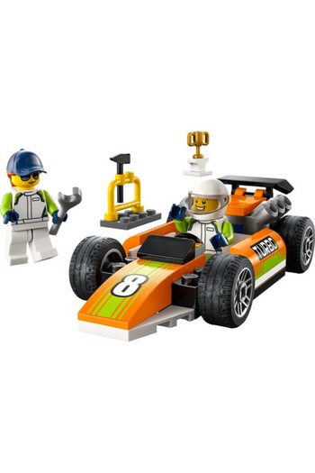 LEGO مجموعة بناء لعبة City Race Car 60322 مصممة للأطفال من سن 4 سنوات فما فوق (46 قطعة)