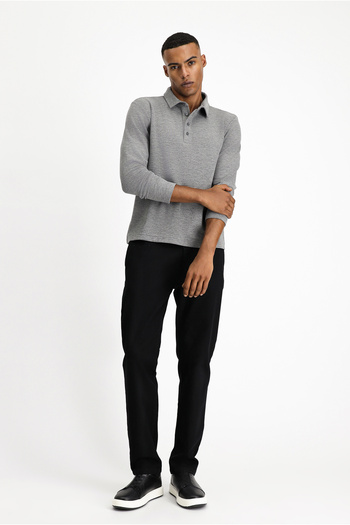 Kiğılı Φούτερ Polo Neck Slim Fit Slim Fit με σχέδιο