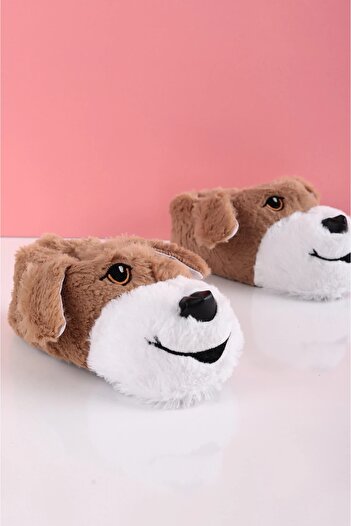 Deniz Terlik Animal Dog Slippers with Soft Silent Sole Inside |   Home Boat |