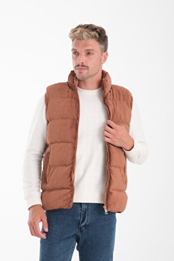 İLKCET MODA Erkek Premium Kadife Regular Kesim Yelek