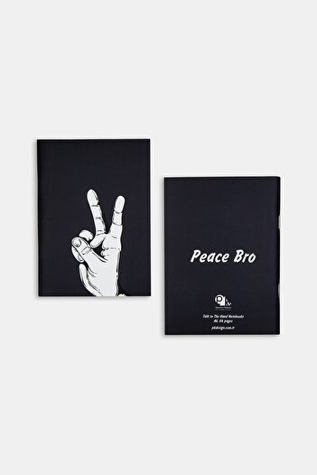 PK Design دفاتر ملاحظات "تحدث إلى اليد" - السلام