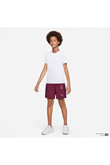 Puma Galatasaray S.K. 25-26 Kids Red Soccer Shorts