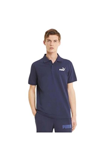 Puma Μπλουζάκι Ess Polo 586674-06 Navy Blue
