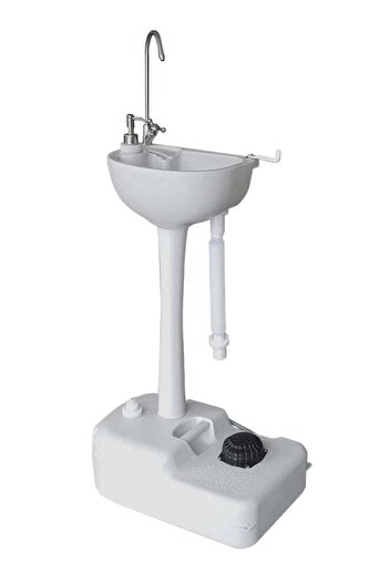 Cady One Portable Camping Sink with 17L Capacity, Soap Dispenser, and Wheels