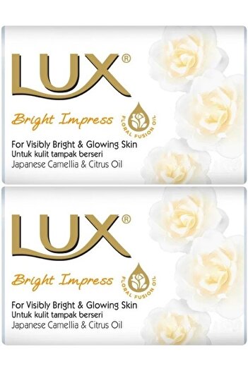 LUX Soap 80Gr Bright Impress (Impressive Shine) (Set of 2)