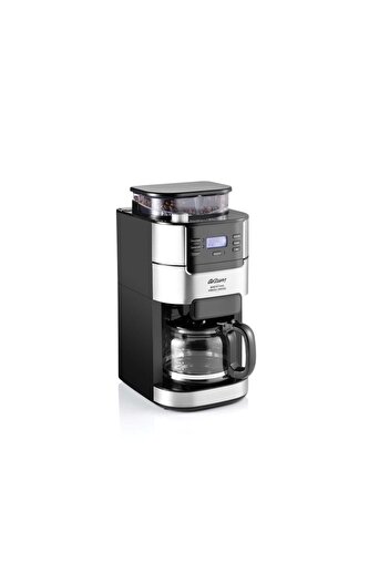 Arzum AR3092 Brewtime Fresh Grind Filter Coffee Machine, 1.5L Jug, Built-in Grinder, Aroma Selection