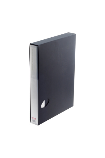 Bigpoint 600 Pieces Capacity Black Business Card Album - with Easy Presentation Mechanism