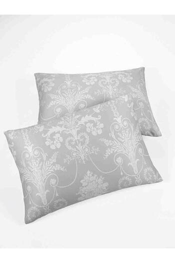 Karna Home Pillowcase Set of 2 Satin Elegant Touch Printed