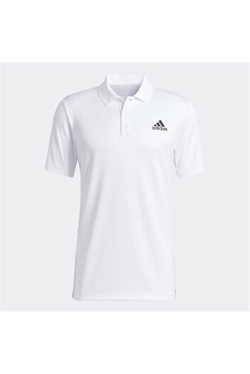 adidas Designed To Move 3 S Men's White Polo T-Shirt (GL0484)