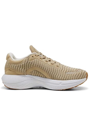 Puma Scend Pro Better Knit Unisex Cream Running Shoes