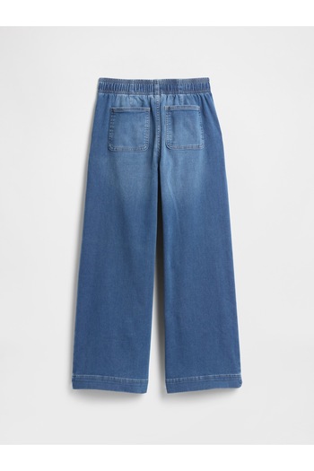 GAP Kız Çocuk Mavi Washwell Denim Pantolon