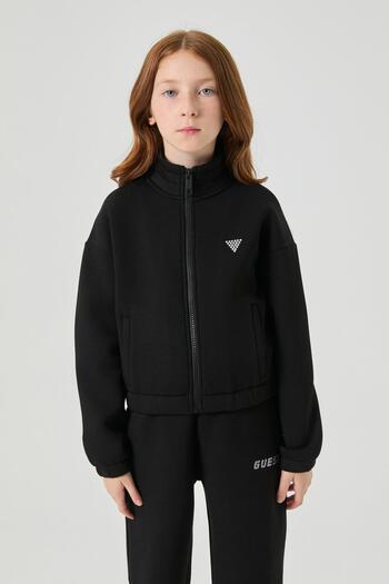 Guess Bg Store Girl's Black Tracksuit Top