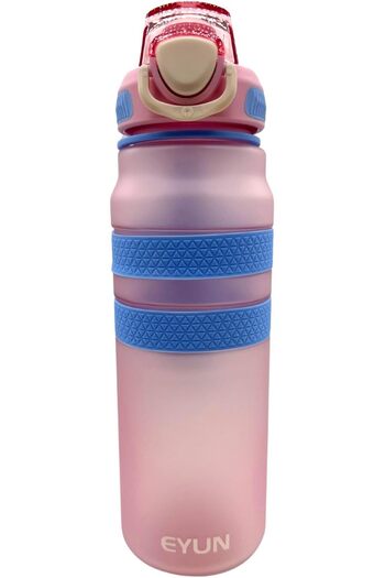 Generic Twisoo Tritan Plastic Water Bottle - BPA Free, Leak Proof, Hygienic Design, Perfect for Fitness, Gym