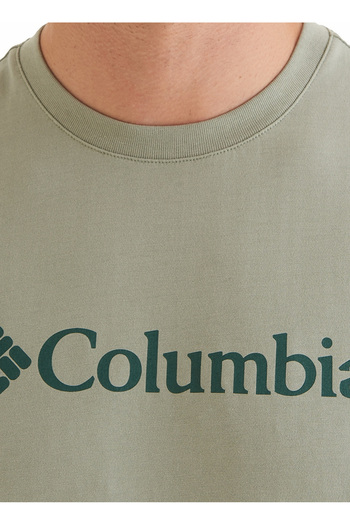 Columbia Cs0287 Csc M Basic Big Logo Brushed Ss Tee Men's T-shirt