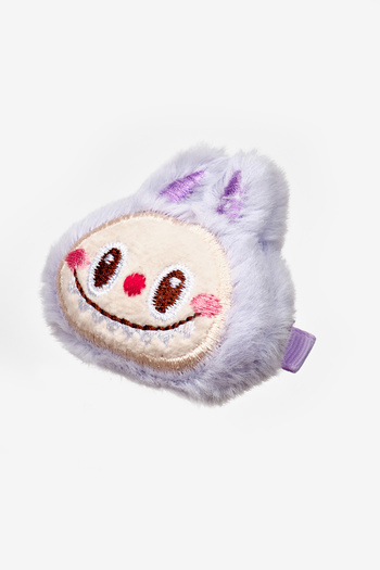 Le Mabelle Lilac Plush Toy Figured Girl's Clip Buckle