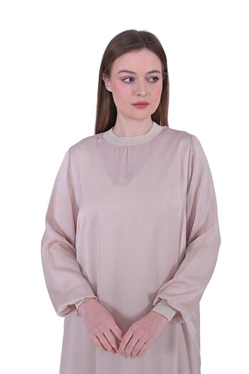 Invee Seten Dress Beige