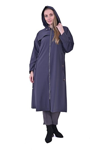 Invee Hooded Cap Anthracite