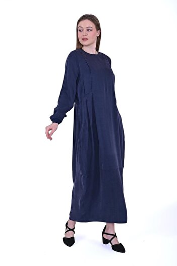 Invee Vase Kupra Dress Dark Blue