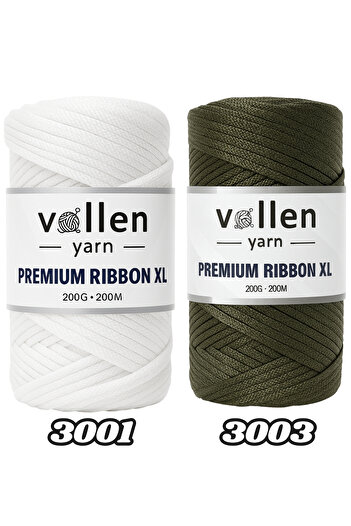 vollen yarn Преміум 200 г/4 мм Поліестерна стрічка Ip, макро Ipi, çanta Ipi, хобі Ipi, supla Ipi, beyaz